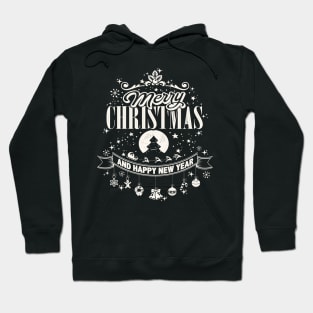 Merry christmas and happy new year Hoodie